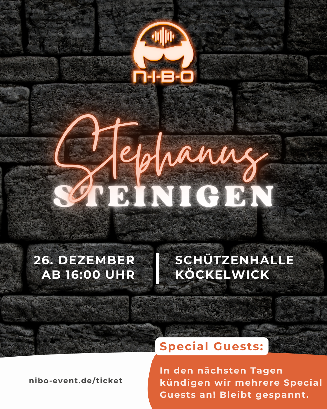 NIBO Stephanus 2025 Ticketpreise